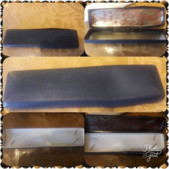 NWOT Tennis Bracelet 18kt Gold Sapphire Diamond - Picture 6 of 6